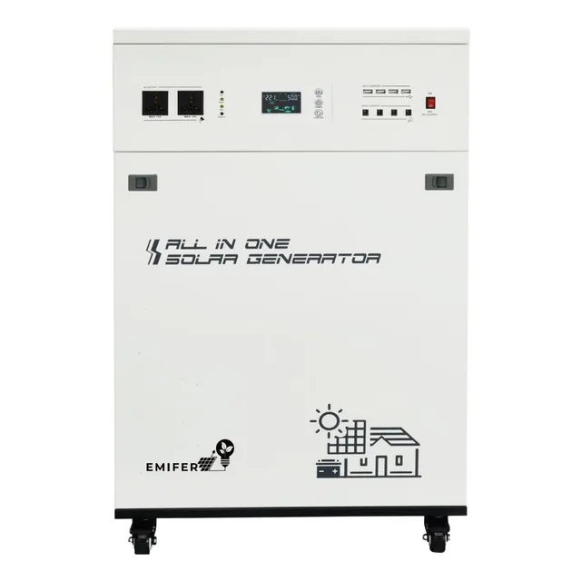 Inversor Solar Todo En Uno 3kva 48 Volt 110v Baterias 9600w