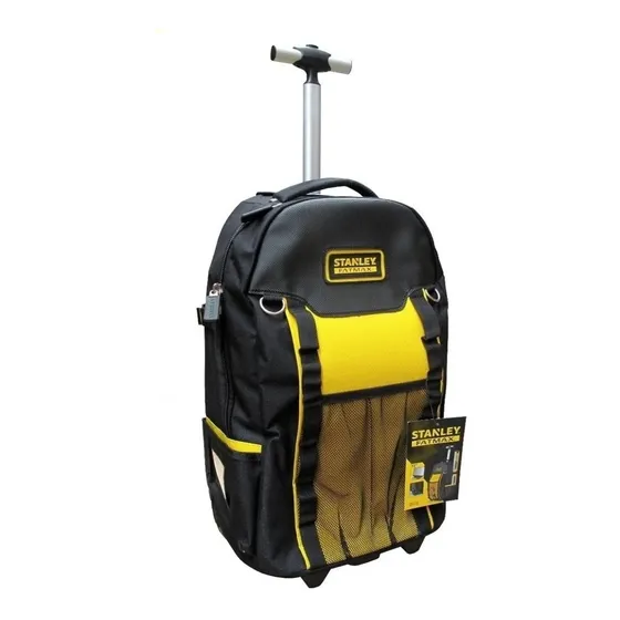 Mochila Fatmax Stanley Multibolsillos Rueditas  Fmst514196