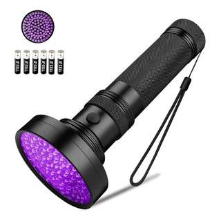 Linterna Ultravioleta 100 Led Uv Usa Pilas Múltiples Usos Linterna Ultravioleta 100 Led Uv Usa Pilas Múltiples Usos