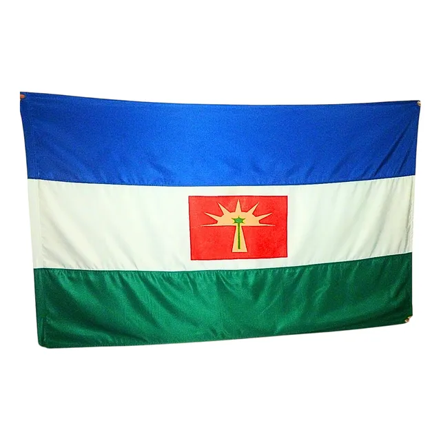 Bandera Estado Barinas, 1,40 X 0,90. Fabricantes.
