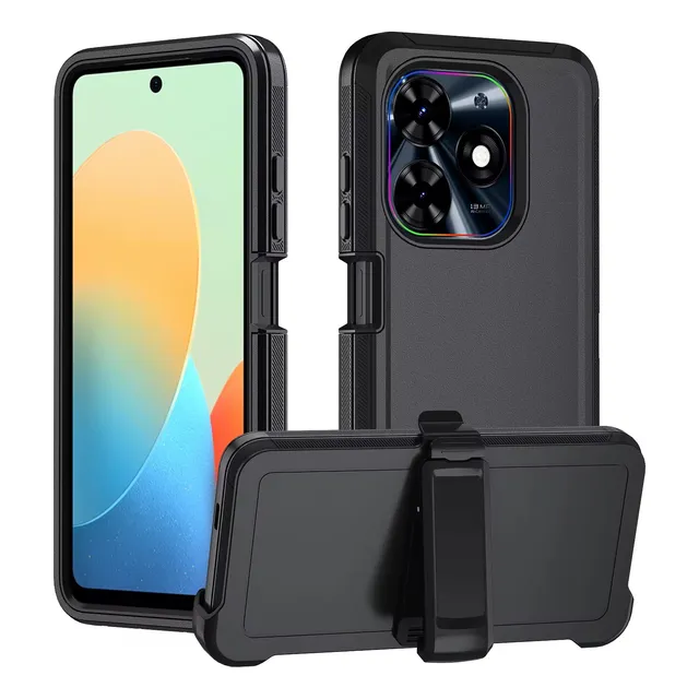 Forro Tecno Spark Go 2024 Antigolpe Tipo Otterbox Bumper