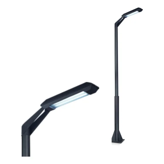 Farola Con Placa Led Alumbrado Publico Fw 4600/1 Con Columna