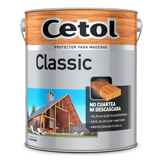 Cetol Classic Brillante Impregnante Madera 4lt Colores Migue