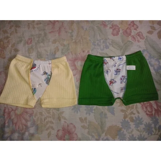 Interior Boxe Ninos Talla 2 Nuevo Precio Por C/u