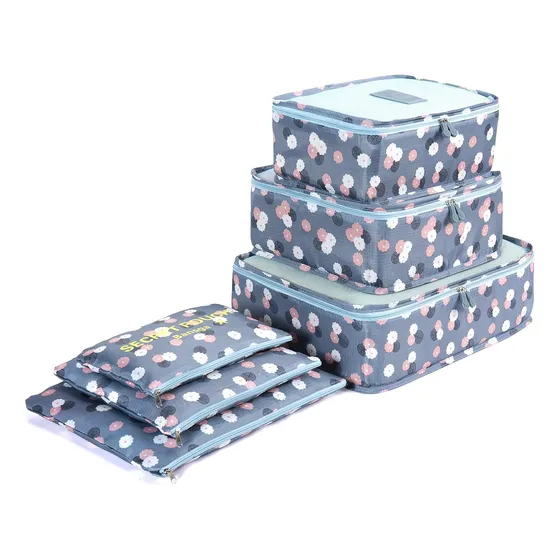 6 Set De Organizador De Equipaje Para Ropa Sucia De Viaje
