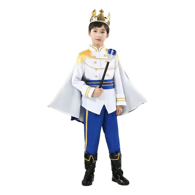 Halloween Niño Príncipe Ropa Rey Cosplay Disfraces