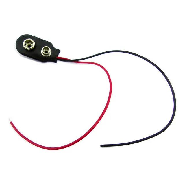 Conector Broche Clip Para Bateria 9v.