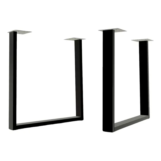 Patas De Hierro Para Banco Mesa Ratona X2 Unidades