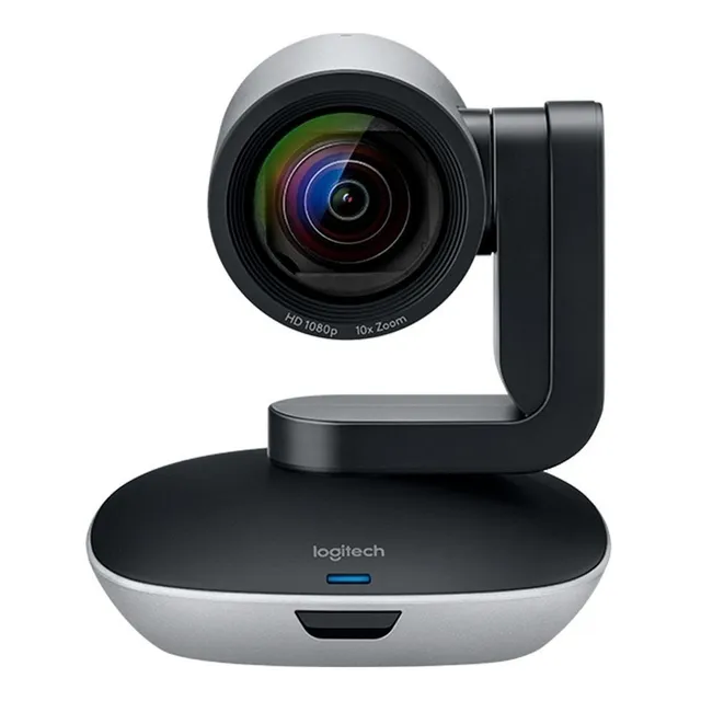 Cámara web Logitech PTZ Pro 2 Full HD 30FPS color gris/negro