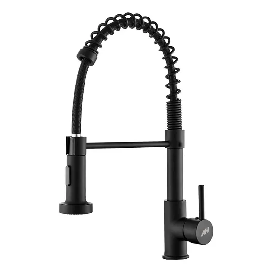 Griferia Extensible Ah Home Mesada De Acero Inoxidable Ah02