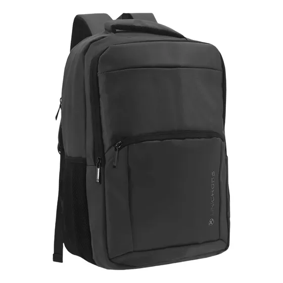 Mochila Lisa Porta Notebook Usb Urbana Gym Ejecutiva Oficina Reforzada Unicross 62.3829 Color Negro 40 L