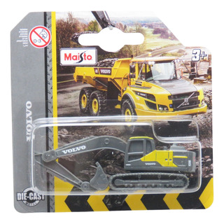 Miniatura Volvo Construção 1/64 Mini Work Machines - Maisto Miniatura Volvo Construção 1/64 Mini Work Machines - Maisto