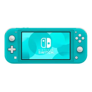 Console Nintendo Switch Lite 32gb Azul Turquesa Standard Tela 5,5'' Cor Azul-turquesa Console Nintendo Switch Lite 32gb Azul Turquesa Standard Tela 5,5'' Cor Azul-turquesa