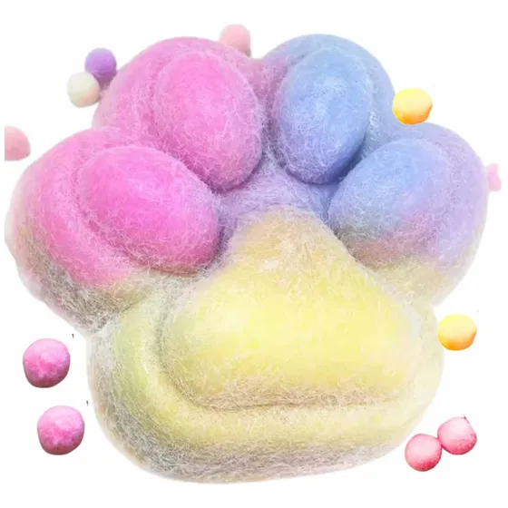 Squishy Patinha Taba Brinquedo Fidget Alivio Estresse Macio