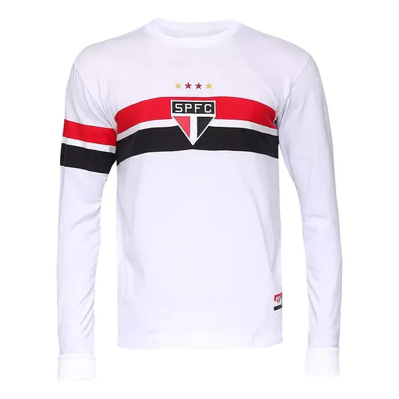 Camisa Retrô São Paulo Mundial 2005 Branca Oficial