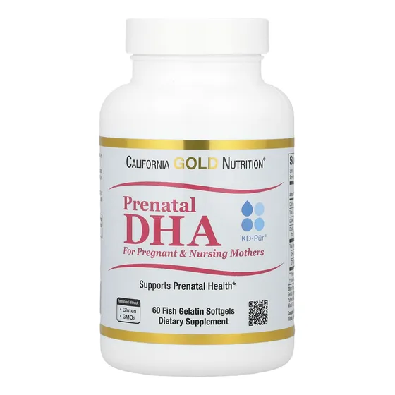 Dha Y Ácidos Grasos Omega-3 Prenatales De California Gold Nu