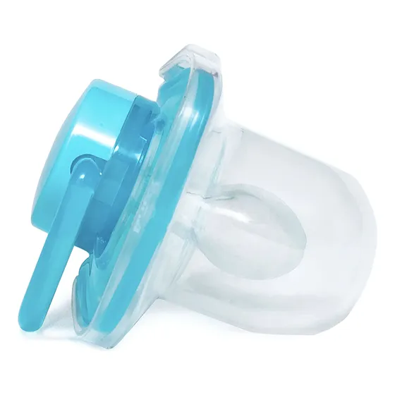 Chupeta Buba Ultra Air Soft Bico Silicone Comfort Rosa Azul