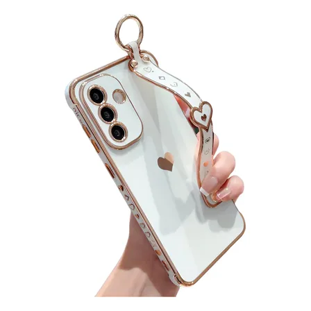 Capa Capinha Luxo Para Samsung Galaxy Com Suporte Pulseira