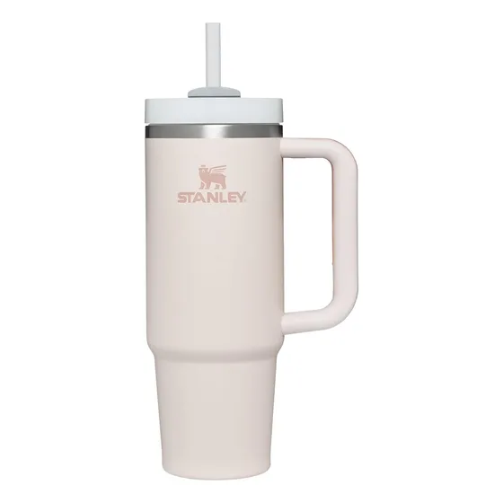 Stanley Quencher Flow State H2.0 Termo Inox 30oz Color Cuarzo Rosa