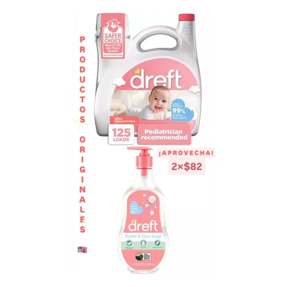 Dreft Ultra Concentrado Y Teteros. Súper Precio (originales)