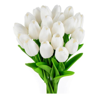 Flores Artificiales Tulipanes De Tacto Real Para Decoración Flores Artificiales Tulipanes De Tacto Real Para Decoración