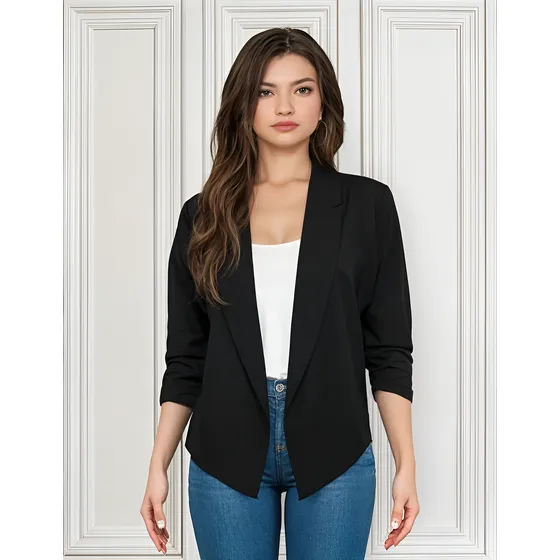 Blazer Casual Maria Bela Modelo Tejeda