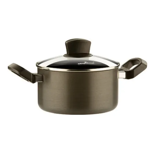 Cacerola Magefesa Practix Anonizada /20cm / Con Tapa/ 18231