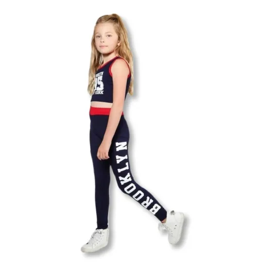 Conjunto  Niñas Brooklyn Sports  Boohoo Talla 5 A 6 Años