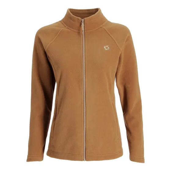 Chaqueta Polar Fleece Belenus Mujer Mostaza Doite