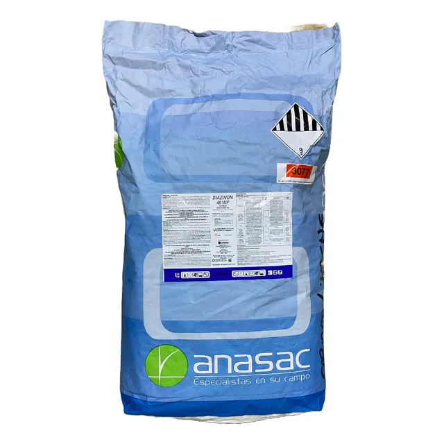 Insecticida Diazinon 40 Wp (20 Kg) Anasac