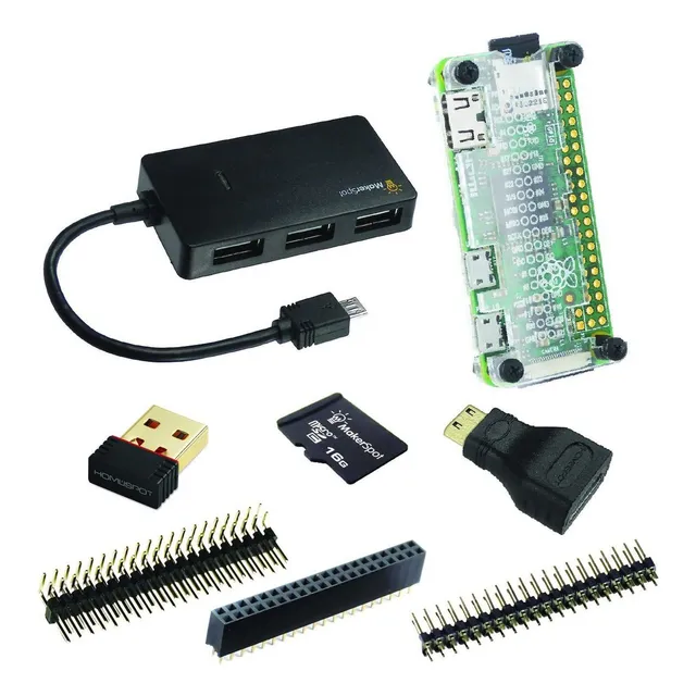 Makerspot 8 En 1 Raspberry Pi Zero W Mega Pack (sin Placa Pi