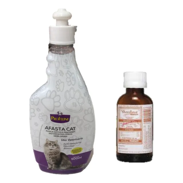 Educador Afasta Cat Mantem Gato Afastado Local + Creolina