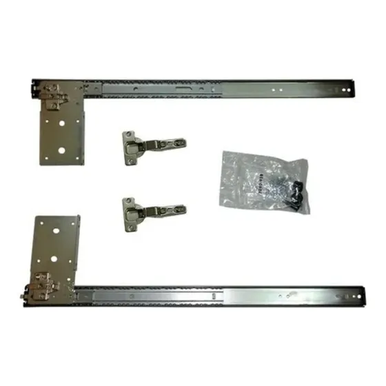 Corredera Para Puerta Oculta Kv 45 Cm 8080pez 18 