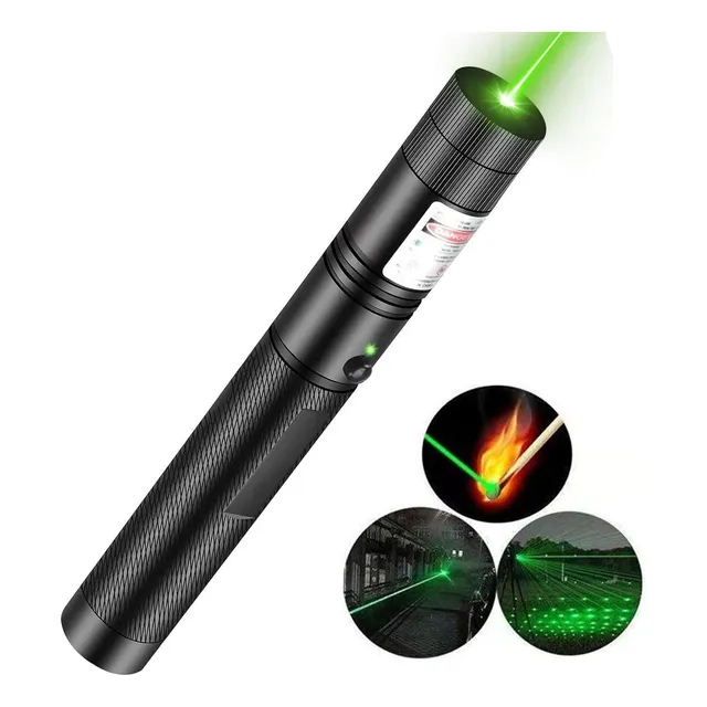 Puntero Láser Verde Proyector Carga Usb Recargable 5000mw