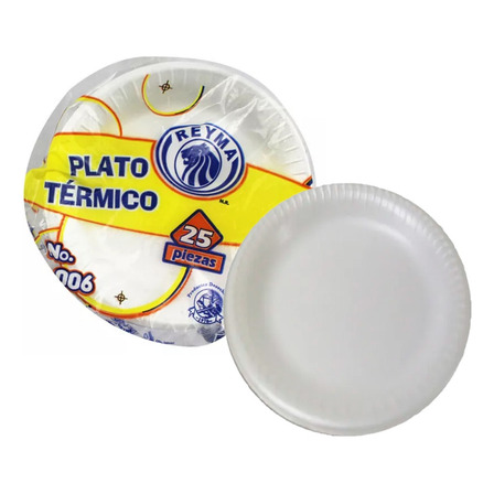 Plato Térmico Reyma 006 Pastelero 25 Piezas Plato Térmico Reyma 006 Pastelero 25 Piezas