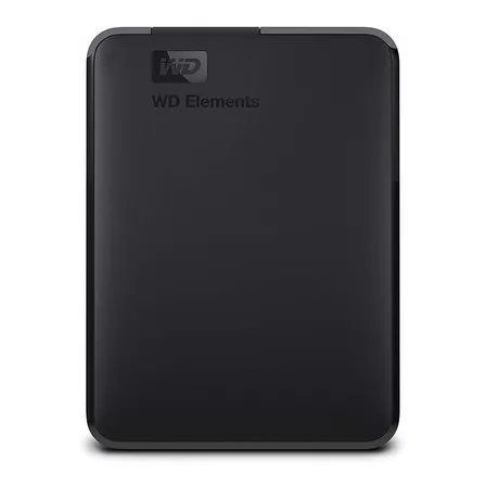 Disco duro externo Western Digital WD Elements WDBU6Y0040BBK-WESN 4TB negro