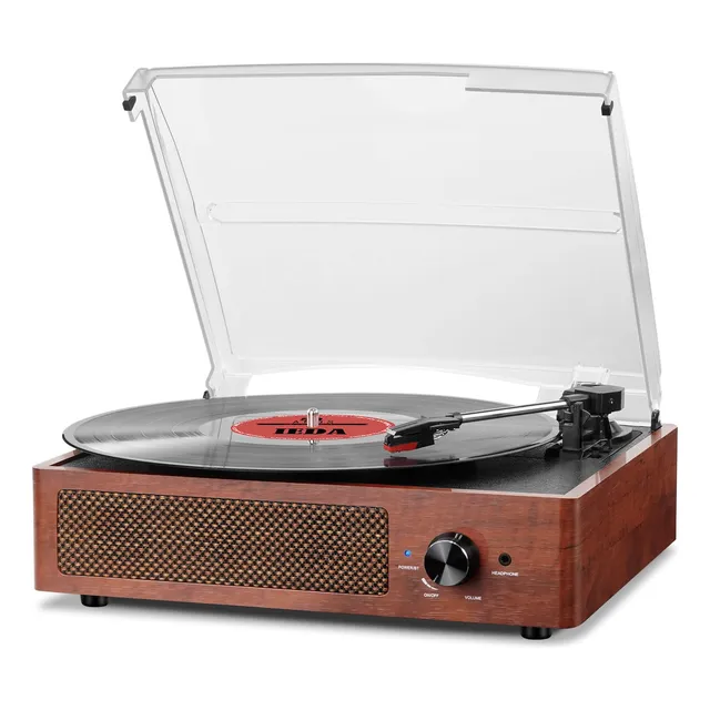 Reproductor De Discos De Vinilo Con Bluetooth