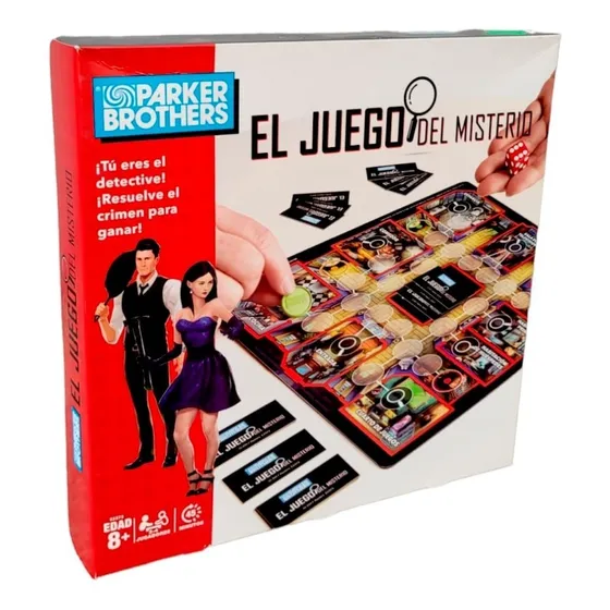 Juego De Mesa El Juego Del Misterio - Original Hasbro Vaj