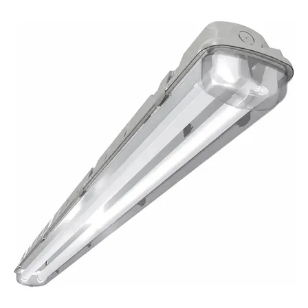 Listón Estanco Led 2x18w Plafon Hermetico + Dos Tubos 120cm