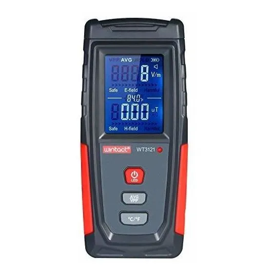 Emf Medidor Digital Lcd Electromagnetico Detector Radiacion