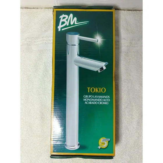 Grifería Lavamanos Monomando Alto Tokio Bm