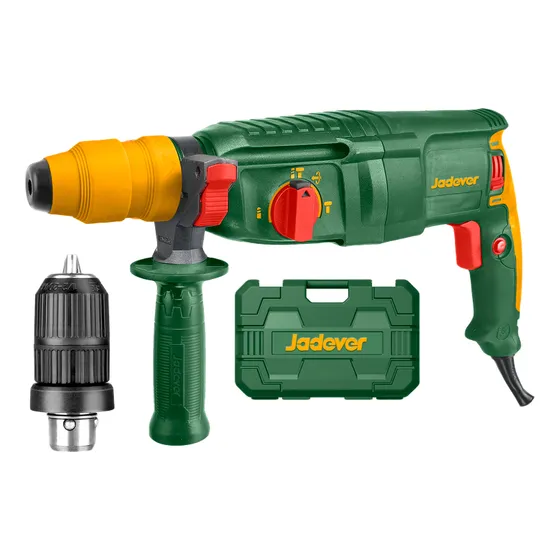 Rotomartillo 2,5j 800w Con Adaptador Jadever Jdrh1d26-2