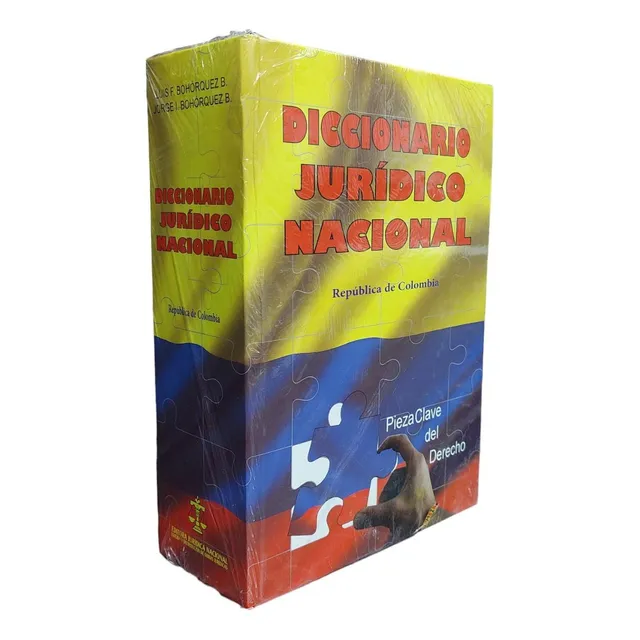Diccionario Jurídico Nacional, De Bohórquez. Editorial Editora Jurídica Nacional En Español