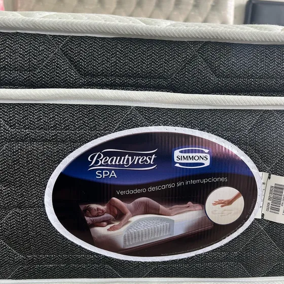 Colchon Simmons Beautyrest Spa Matrimonial Ortopedico