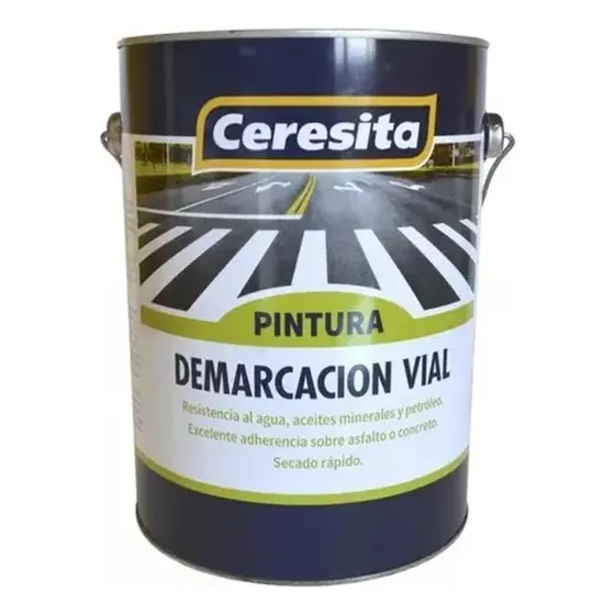 Pintura Piso Alto Trafico Galon Ceresita Colores Acabado Mate Color Blanco