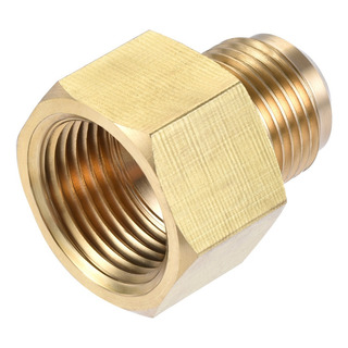 Conector Adaptador Tubo Rosca Macho 1/2 Sae A Hembra 5/8 Sae Conector Adaptador Tubo Rosca Macho 1/2 Sae A Hembra 5/8 Sae