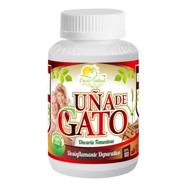 Suplemento Uña De Gato 100 Capsulas Desinflamante Prostatico