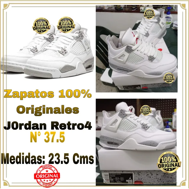 Zapatos Jordan Retro 4 Originales Traidos De Eeuu