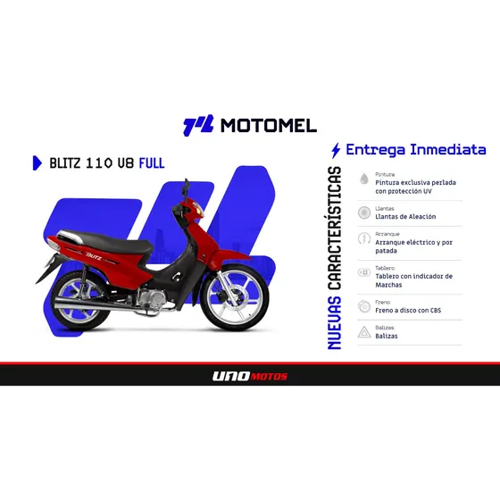 Motomel Blitz 110 Full No Corven Energy 110 Energy 110 Zb Rt