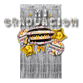 Kit Decoracion Globo Mi Graduación Fiesta Graduado Ceremonia Kit Decoracion Globo Mi Graduación Fiesta Graduado Ceremonia
